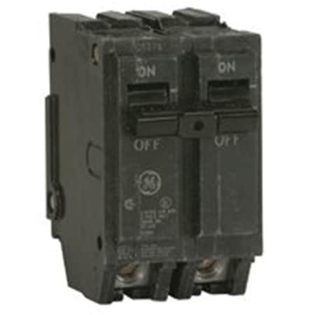 Ge Electric Circuit Breaker, THQL Series, 30A, 2 Pole, 120/240V AC, 10kA at 120/240V AC 6122030